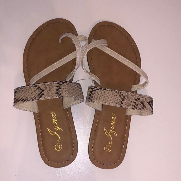 NWT Jynx snake skin sandals boutique buy - Picture 1 of 4